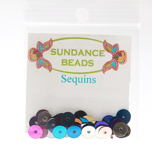 Sundance Designs Sequins 6mm - 124 Confetti Metallic