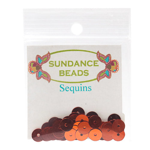 Sundance Designs Sequins 6mm - 128 Pumpkin