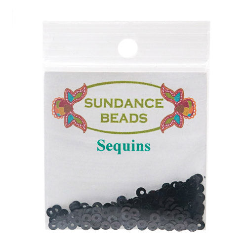 Sundance Designs Sequins 3mm - 212 Black Shimmer