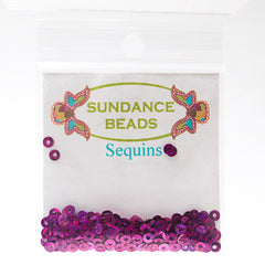 Sundance Designs Sequins 3mm - 220 Hot Pink Shimmer