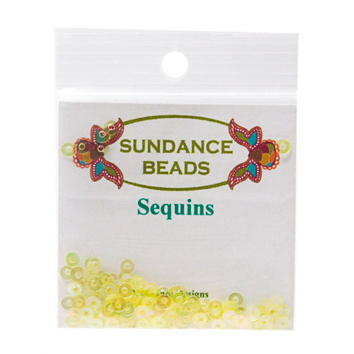 Sundance Designs Sequins 3mm - 226 Lemon