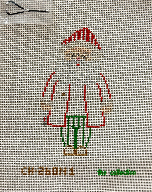 The Collection Designs Doctor Santa Needlepoint Canvas