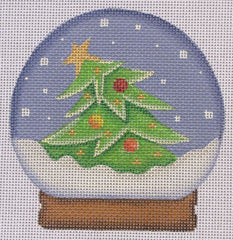 Rebecca Wood Designs Tree Globe Needlepoint Canvas