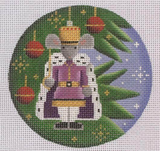 Rebecca Wood Designs Mouse King Needlepoint Canvas