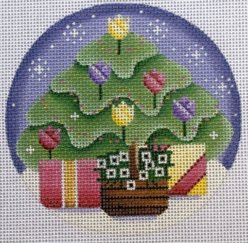 Rebecca Wood Designs May ornament Needlepoint Canvas