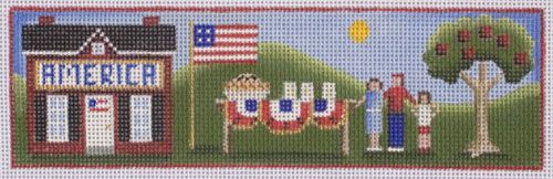 Rebecca Wood Designs Independence Tiny Needlepoint Canvas