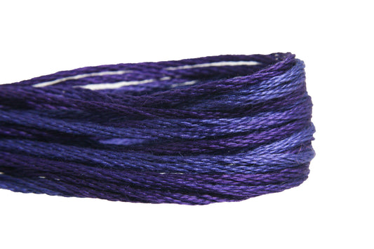 Weeks Dye Works Overdyed Floss - 2338 Purple Rain