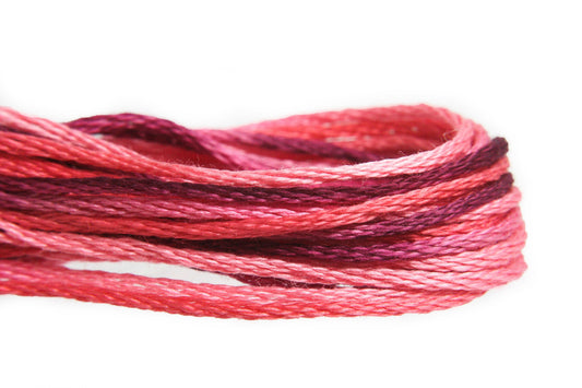 Weeks Dye Works Overdyed Floss - 4153 Berry Splash