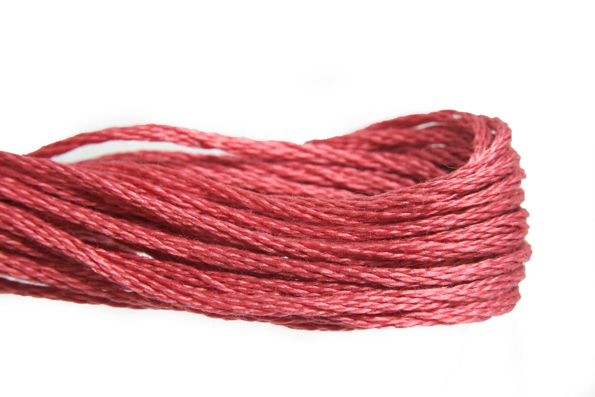 Weeks Dye Works Overdyed Floss - 6850 Bluecoat Red
