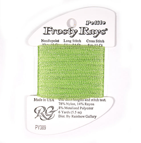 Rainbow Gallery Petite Frosty Rays - 389 Lime Green