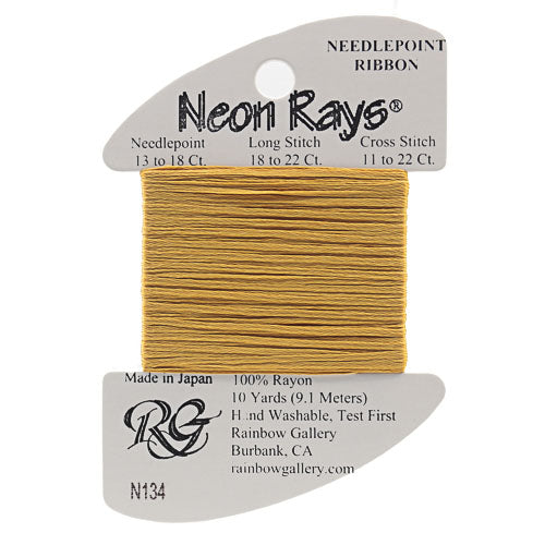 Rainbow Gallery Neon Rays - 134 Old Gold