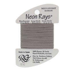 Rainbow Gallery Neon Rays - 142 Elephant Grey
