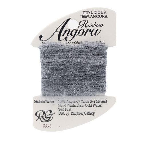 Rainbow Gallery Angora - 28 Charcoal Gray