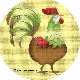 Melissa Shirley Designs Henry Rooster Needlepoint Canvas