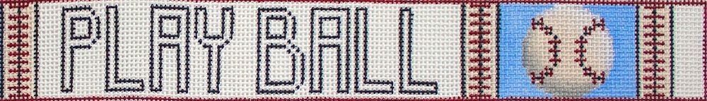 Rebecca Wood Designs Play Ball Belt Needlepoint Canvas