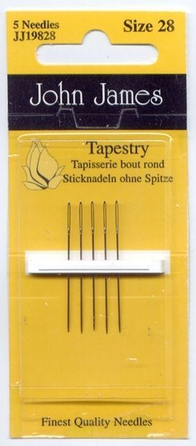 John James Tapestry Needles Size 28