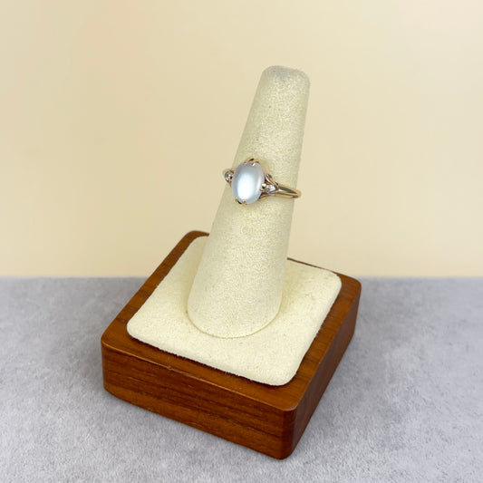 Antique Art Nouveau 14k Gold and Moonstone Ring