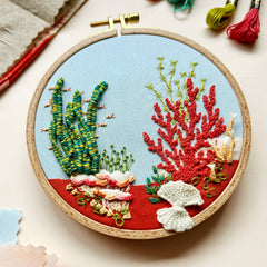 M Creative J Under the Sea Embroidery Kit