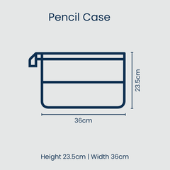 Project Ten Double Zip Project Bag – Toile
