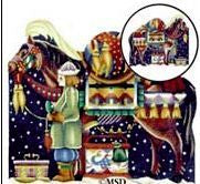 Melissa Shirley Designs The Nativity - Horse Needlepoint Canvas