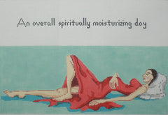 Barbara Russell Spiritually Moisturizing Day Needlepoint Canvas