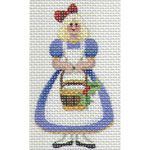 Rebecca Wood Designs Maid Mini Needlepoint Canvas