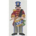 Rebecca Wood Designs Drummer Mini Needlepoint Canvas