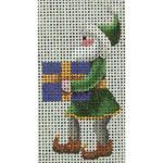 Rebecca Wood Designs Green Elf Needlepoint Canvas