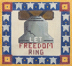 Rebecca Wood Designs Freedom Ring Needlepoint Canvas