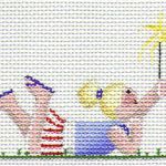 Rebecca Wood Designs Sparklers Needlepoint Canvas