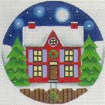 Rebecca Wood Designs Night before Christmas Needlepoint Canvas