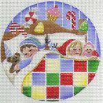 Rebecca Wood Designs Sweet Dreams Needlepoint Canvas