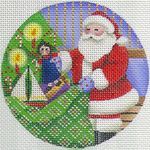 Rebecca Wood Designs Out with the Presents Needlepoint Canvas