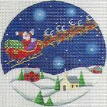 Rebecca Wood Designs And to All Goodnight Needlepoint Canvas