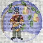 Rebecca Wood Designs Drummer Mini Needlepoint Canvas