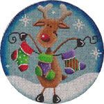 Rebecca Wood Designs Socks on a string Needlepoint Canvas