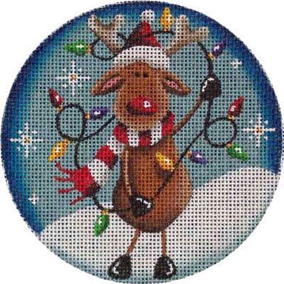 Rebecca Wood Designs Rudy & Light String Needlepoint Canvas