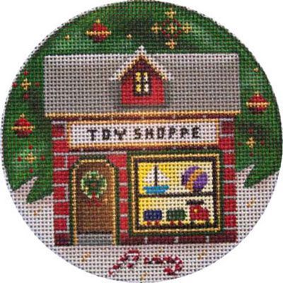 Rebecca Wood Designs Toy Shoppe Needlepoint Canvas