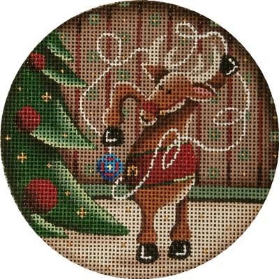 Rebecca Wood Designs Yo Yo Pro Needlepoint Canvas