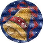 Rebecca Wood Designs Christmas Bell Needlepoint Canvas