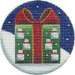 Rebecca Wood Designs Christmas Presents Needlepoint Canvas