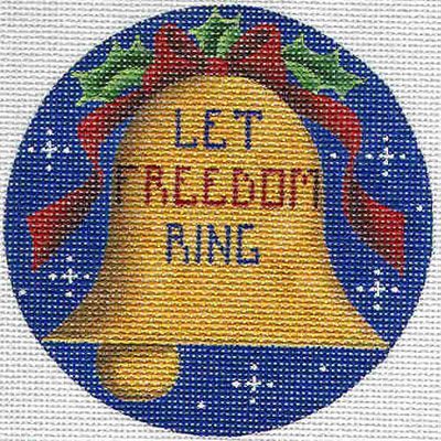 Rebecca Wood Designs Freedom Bell Needlepoint Canvas