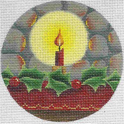 Rebecca Wood Designs Candle Light Needlepoint Canvas