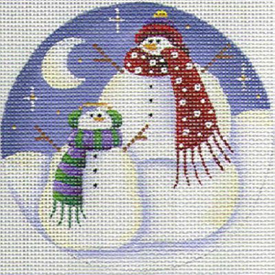 Rebecca Wood Designs Snow two Needlepoint Canvas