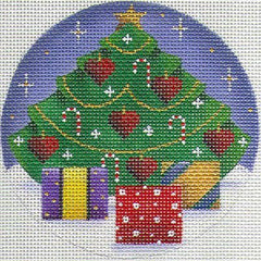 Rebecca Wood Designs Heart and tree Needlepoint Canvas