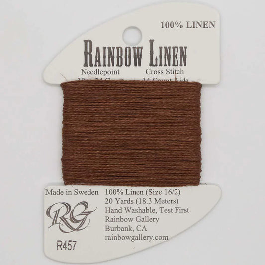 Rainbow Gallery Rainbow Linen - 457 Brown