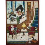 Rebecca Wood Designs Practice Time Needlepoint Canvas