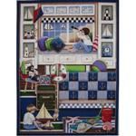 Rebecca Wood Designs Beach house, boy Needlepoint Canvas