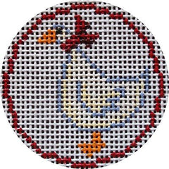 Rebecca Wood Designs Mini Goose Needlepoint Canvas