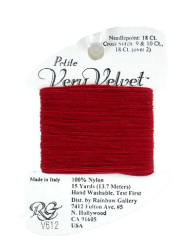 Rainbow Gallery Petite Very Velvet - 612 Cherry Red
